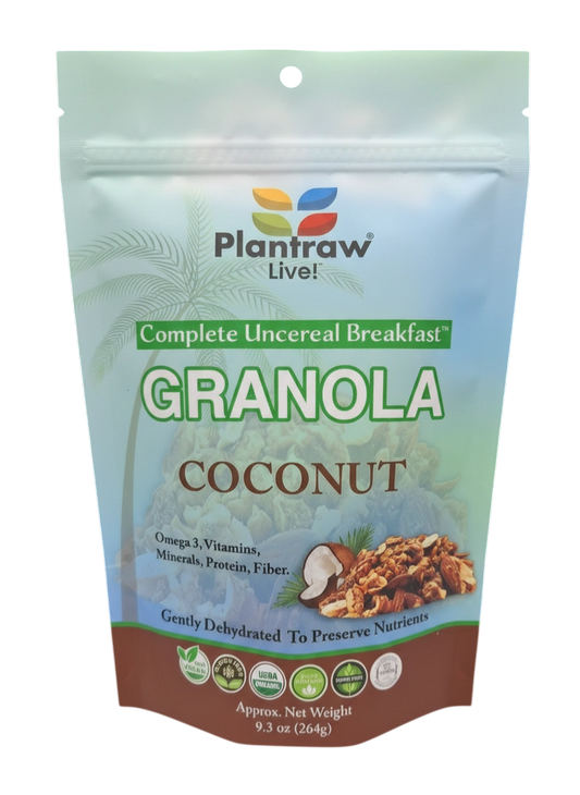 Granola - Coconut (Grain-free, gluten-free with neither added sugar nor sweeteners)