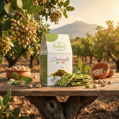 Gusto Etna Sicilian Pistachio Brittle – 190g / 6.7 oz