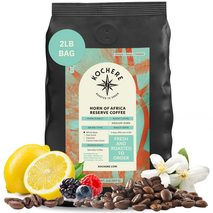 Kochere Coffee Horn of Africa Reserve Signature Espresso Blend - Medium-Dark Roast