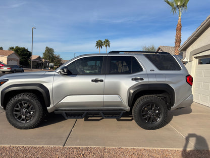 Topographic Rear Window Map Overlays V3 (Perforated) - 2025+ 4Runner