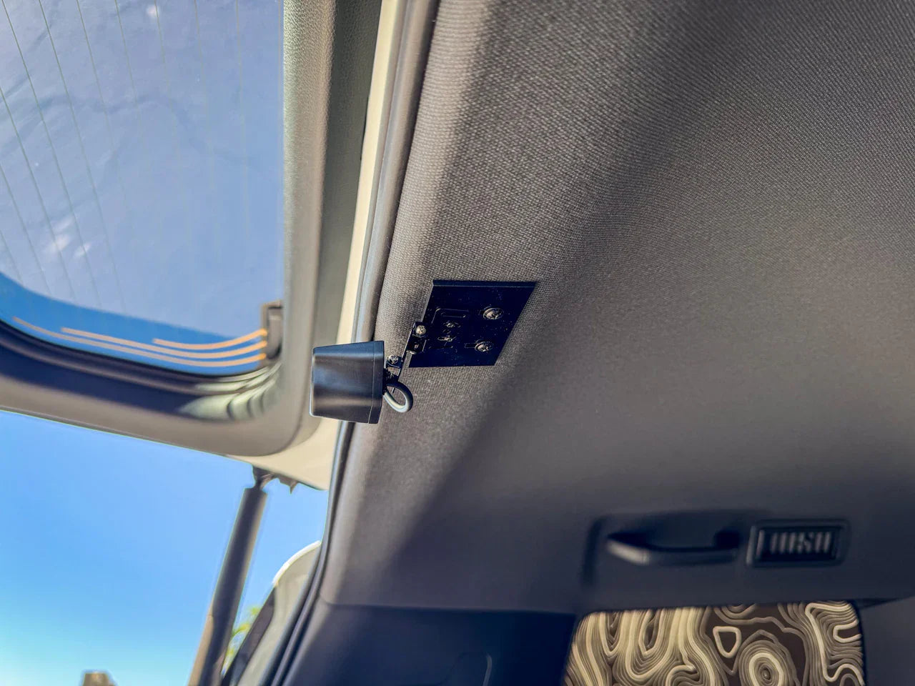 Custom Mounting Plate for Car DVR Rear Camera (Wolfbox, FitcamX, etc) - 2024+ Land Cruiser / GX 550