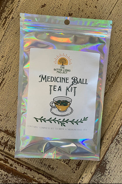 Medical Ball Tea Kits- Soothing for cough and congestion