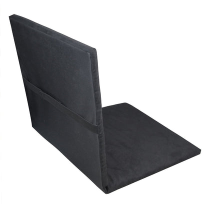 LITEGUEST Heated Outdoor Seat Cushion with Backrest – Warm for Camping