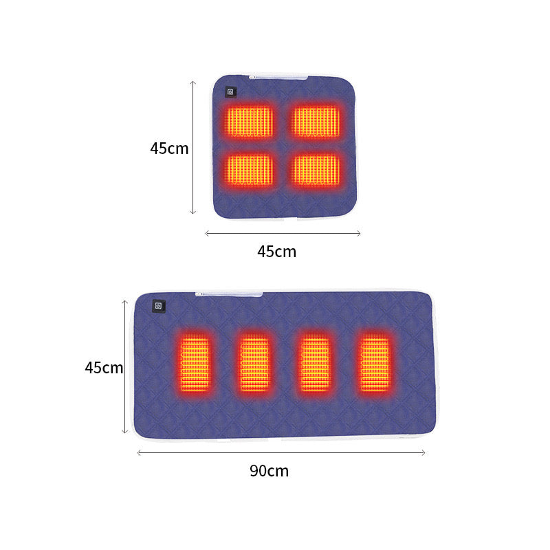LITEGUEST Heated Seat Cushion Portable & USB - Stay Warm Anywhere