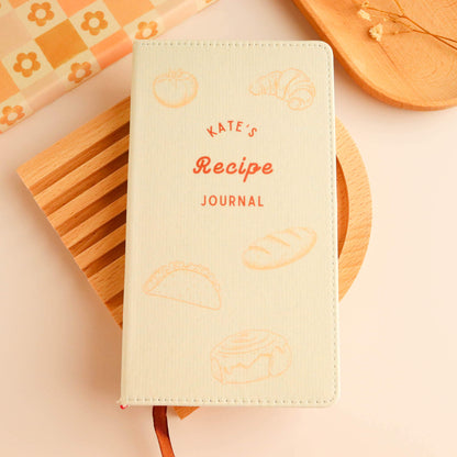Personalized Recipe Journal and Notebook