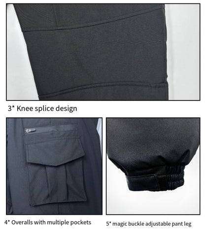 LITEGUEST 18-Zone Heated Pants for Extreme Cold Riding & Skiing