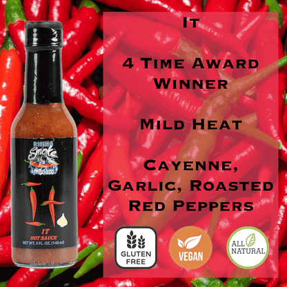 It - Cayenne Garlic Louisiana Table Sauce (Mild)