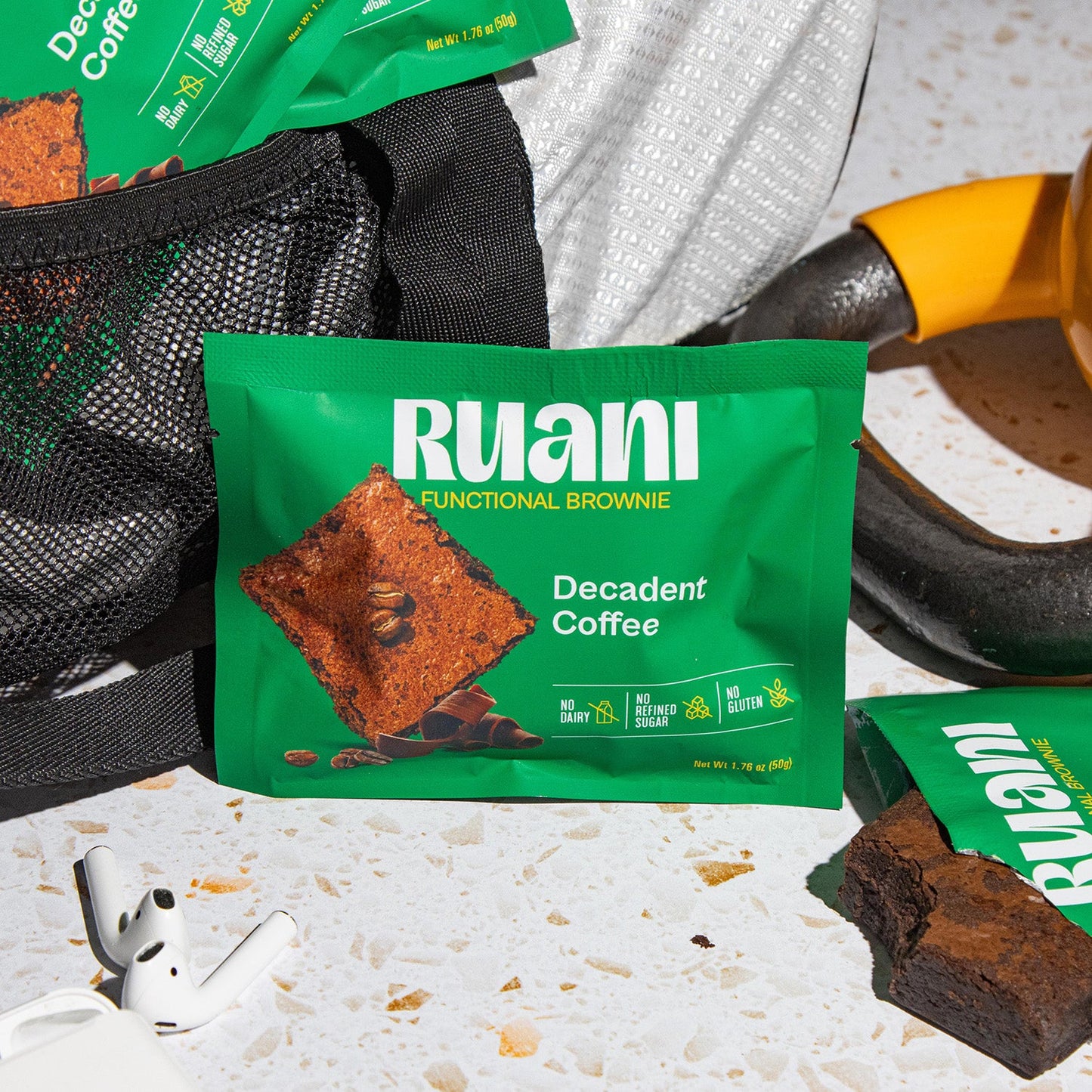 6 pack Decadent Coffee Brownie