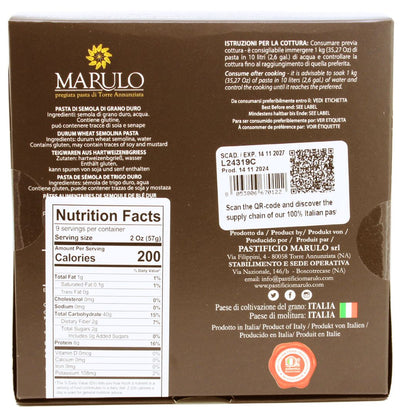 Marulo, Organic Penne Rigate Pasta 500g