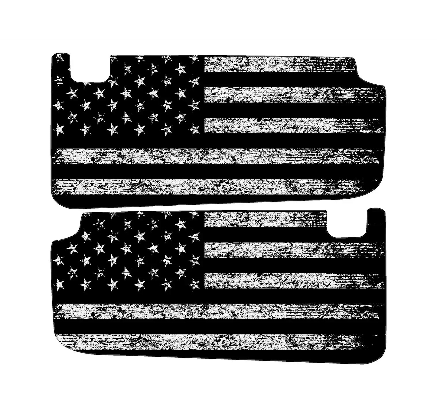 Freedom Series Sun Visor Overlays (Printed Series) - 2021+ Bronco
