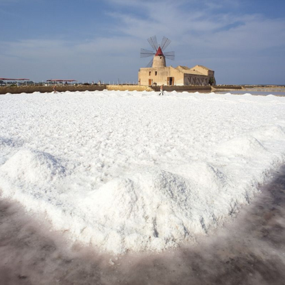 SoSalt Fine Sea Salt from Sicily | Foodservice Bucket 5 kg (11 lb) | Kosher, All Natural Mediterranean Sea Salt