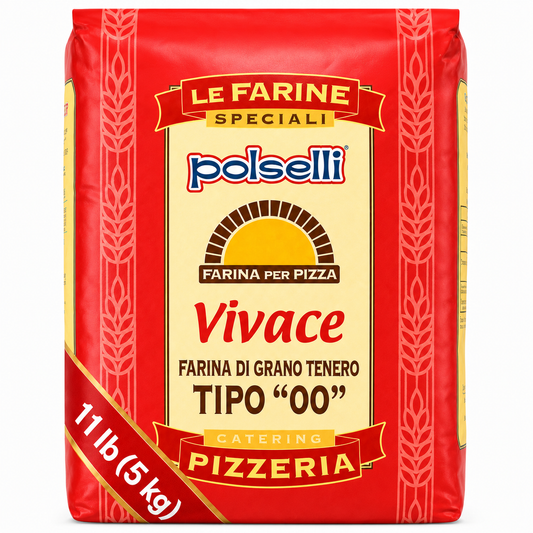 Polselli, Vivace Tipo 00 Pizza Flour, 11lb (5 kg)