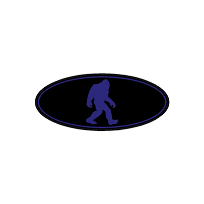 Printed Series Ford Bronco Rear Oval Emblem Overlays (Full Print) - 2021+ Bronco / Bronco Sport