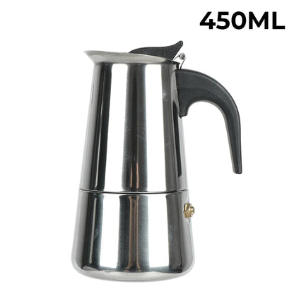 Mocha Coffee Pots Italian Aluminum Octagonal Pot Tea Maker Portable Coffee Maker