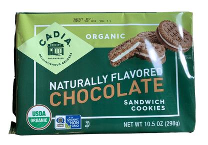 Sandwich Cookies, Organic, Cadia