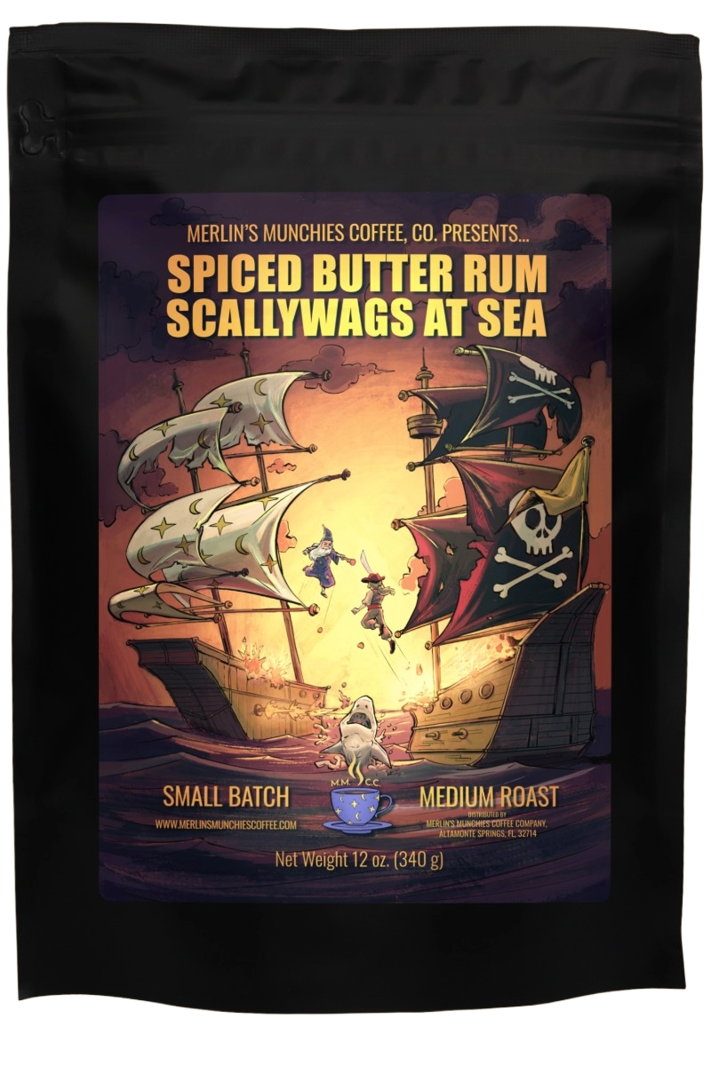 Spiced Butter Rum Scallywags at Sea 12oz