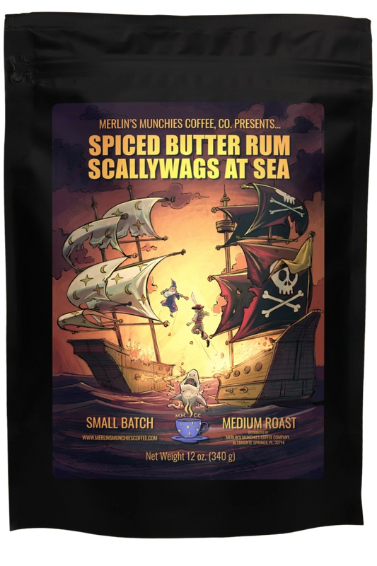 Spiced Butter Rum Scallywags at Sea 12oz