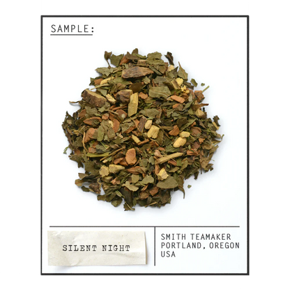 SMITH TEAMAKER - SILENT NIGHT SEASONAL HERBAL BLEND NO. 12 (15 TEA BAGS, 1.16 OZ)