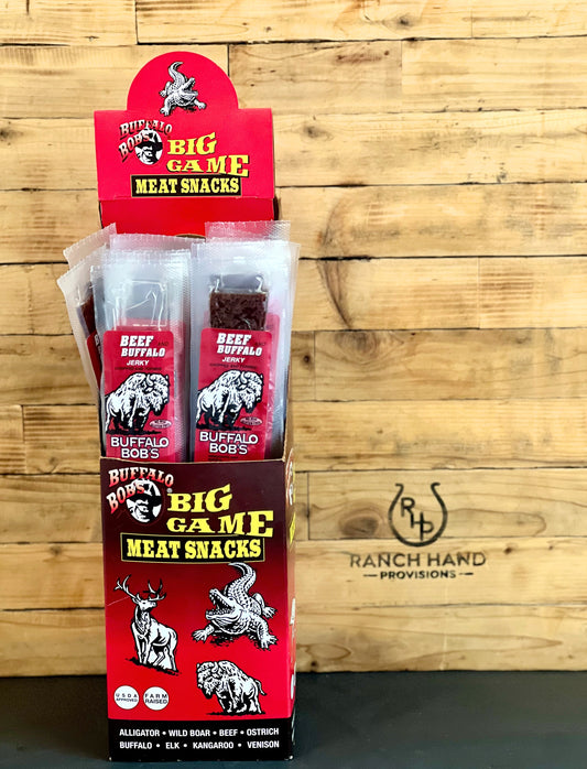 Buffalo Jerky — Smoked