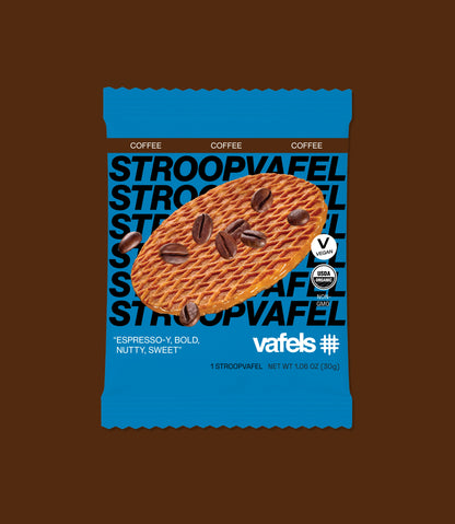 Coffee Stroopvafels - Box of 12 - New Blue Packaging!!