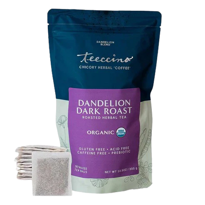 Dandelion Dark Roast Roasted Herbal Tea