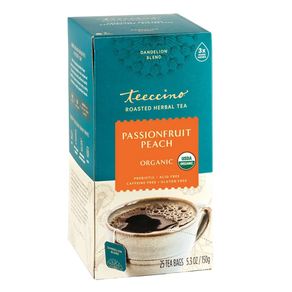 Dandelion Passionfruit Peach Roasted Herbal Tea