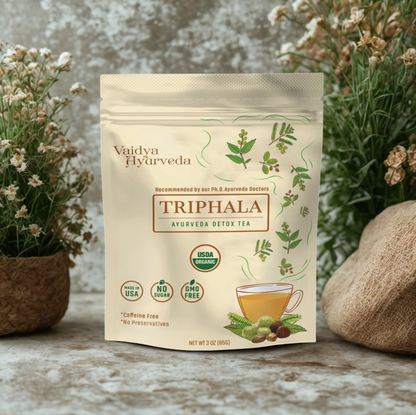 Triphala Ayurvedic Detox Tea | Gentle Daily Cleanse & Digestive Reset