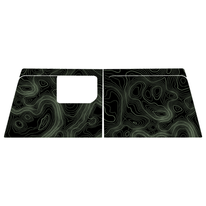 Topo Cargo Area Overlay Kit Part 1 (Printed Series) - 2021+ Bronco 4 Door