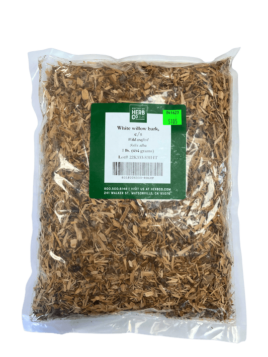 White Willow Bark, Cut, Sifted