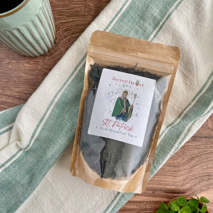 Saint Patrick – Irish Breakfast Loose Leaf Tea | Bold High-Caffeine Black Tea Blend