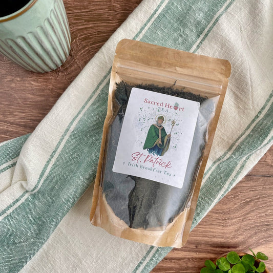 Saint Patrick – Irish Breakfast Loose Leaf Tea | Bold High-Caffeine Black Tea Blend