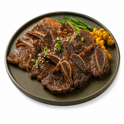 Premium Center-Cut LA Galbi (Marinated Beef Short Rib)(2lbs)