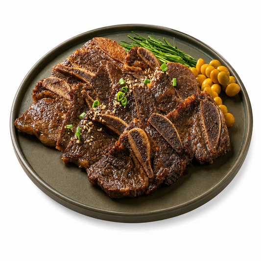 Premium Center-Cut LA Galbi (Marinated Beef Short Rib)(2lbs)