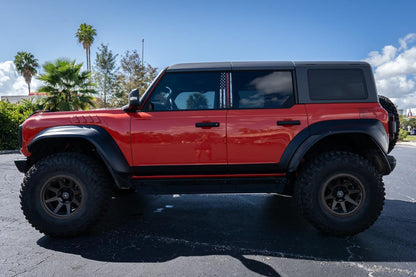 American Flag B Pillar Protection Kit (Printed Series) - 2021+ Bronco 4 Door