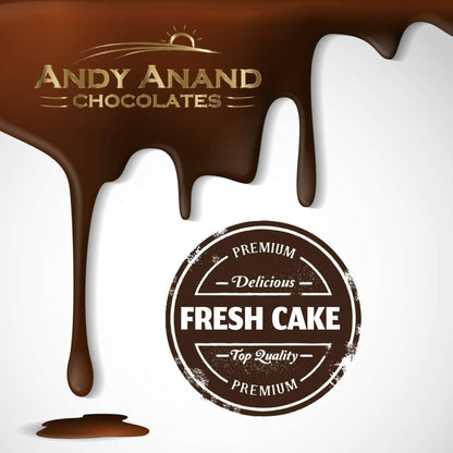 Andy Anand Sugar-Free Pecan Cake, 9-Inch, 2 lb – Handcrafted, All-Natural, No Preservatives, Luxurious Diabetic-Friendly Birthday Gift Box