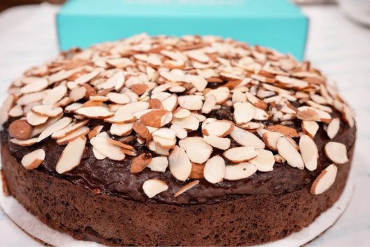 Andy Anand Gluten-Free Chocolate Almond Cake, 9-Inch, 2.5 lb – Hand-Baked, Fresh & All-Natural, No Preservatives, Birthday & Holiday Gift
