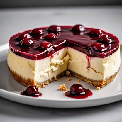 Andy Anand Gluten-Free Cherry Cake, 9-Inch, 2.9 lb – Freshly Baked, All-Natural, No Preservatives, Ideal Gourmet Birthday & Holiday Gift Box