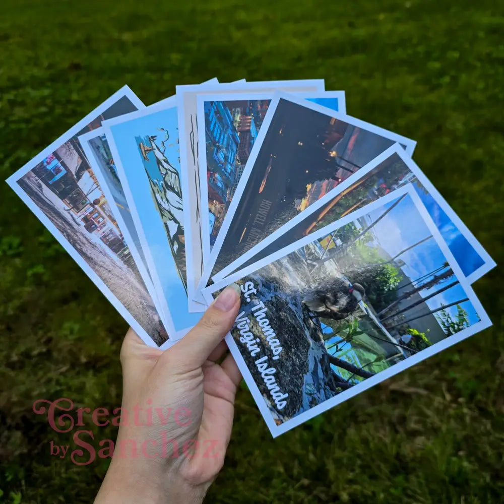 Ann Arbor Michigan Postcard – Winter Night Scene, Michigan Theater – Original Postcard by Creative By Sanchez