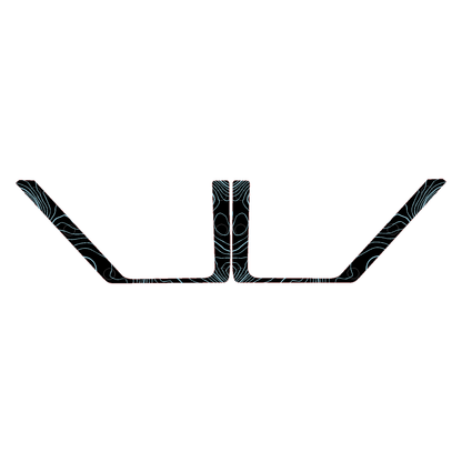 Topo Rear Door Net Trim Overlay Kit (Printed Series) - 2021+ Bronco