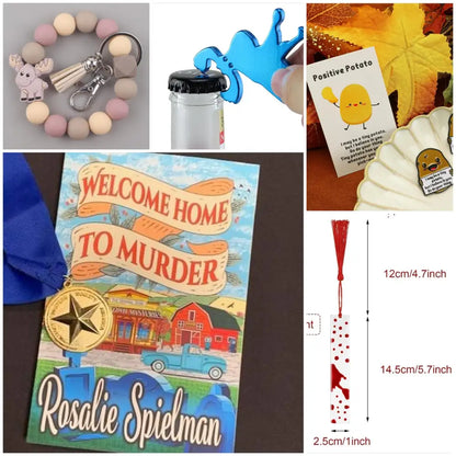 Book Box–Welcome Home to Murder by Rosalie Spielman