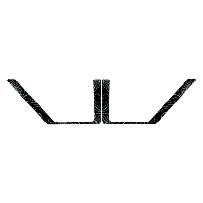 Topo Rear Door Net Trim Overlay Kit (Printed Series) - 2021+ Bronco