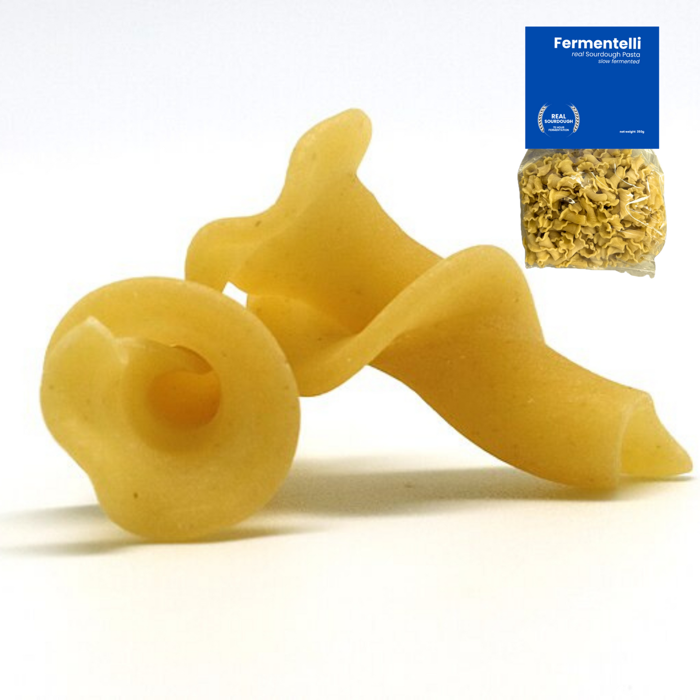 Sourdough Pasta -Campanelle from Fermentelli