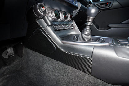 Center Console Side Trim Protector 3D Carbon Overlays - 2022 BRZ / GR86