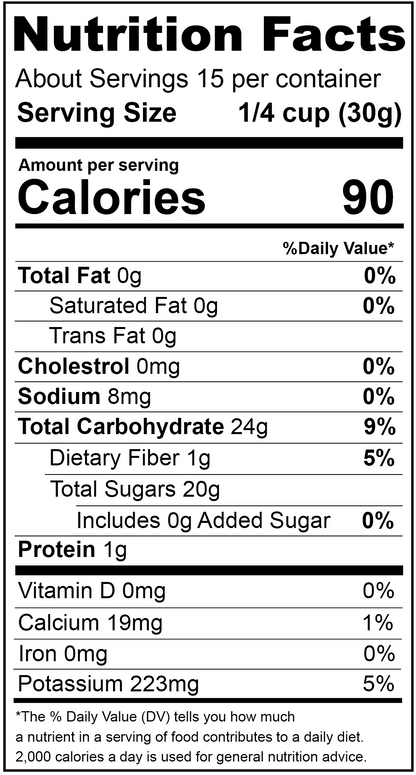 Raisins, Thompson Organic Jumbo