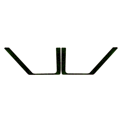 Topo Rear Door Net Trim Overlay Kit (Printed Series) - 2021+ Bronco
