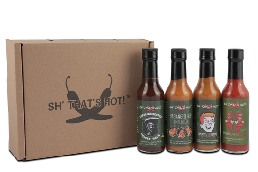 4-pack Hot Sauce Mix & Match