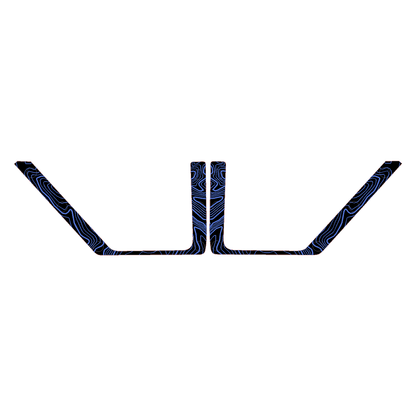 Topo Rear Door Net Trim Overlay Kit (Printed Series) - 2021+ Bronco