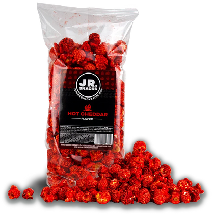 Junior Snacks Co. Hot Cheddar Popcorn