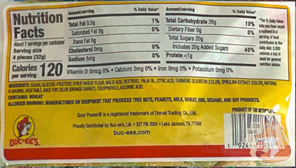 Buc-ee's Dill Pickle Sour Power Candy Belts