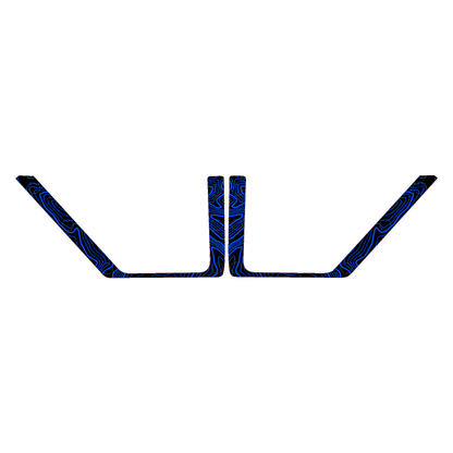 Topo Front Door Net Trim Overlay Kit (Printed Series) - 2021+ Bronco